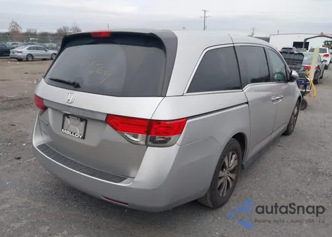 2014 Honda Odyssey Ex из США, поврежденный, VIN 5FNRL5H41EB090335